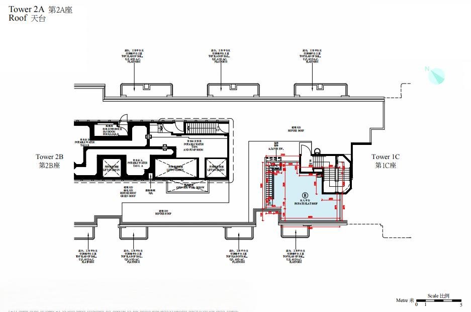 維港・灣畔 平面圖則 建築圖則